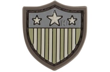 Image of Maxpedition USA Shield Micro Patch,0.8x0.9in,Arid USSDA