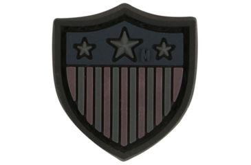 Image of Maxpedition USA Shield Micro Patch,0.8x0.9in,Stealth USSDX