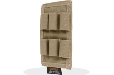 Image of Maxpedition Vertical Shotgun 6 Round Panel - Khaki 1508K