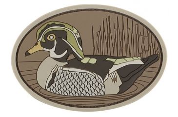 Image of Maxpedition Wood Duck Morale Patch,2.85x2in,Arid DUCKA