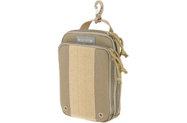 Image of Maxpedition ZipHook X-Large Pocket Organizer 5.5in x 2in x 8.5in, Khaki, X-Large PT1538K