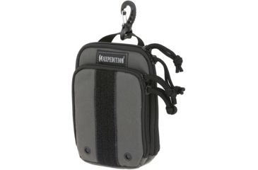 Image of Maxpedition ZipHook Small Pocket Organizer 4.5in x 1.5in x 6.5in, Wolf Gray, Small PT1535W