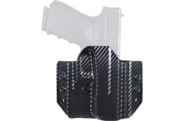 Image of Maxtor Tactical Concealment Kydex OWB Holster, Walther PDP 4.5'', Right, Carbon Fiber, OWBCON-CF-PDP