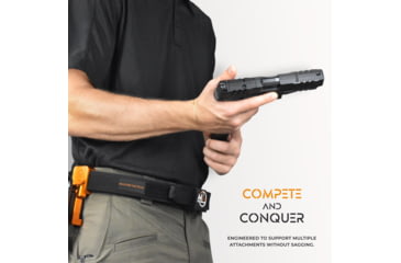 Image of Maxtor Tactical Ultimate Competition Belt, Black, Medium, BT01-MAXTOR-MBKHD