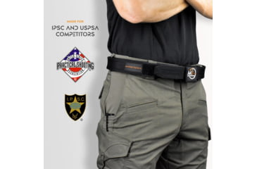 Image of Maxtor Tactical Ultimate Competition Kydex OWB Belt Holster, Black, Medium, BT01-MAXTOR-MBKHD