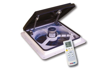 Image of MAXXAIR Maxxfan Plus And Maxxfan Deluxe Replacement Cover, Smoke, 10A40009K