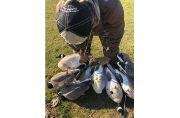 Image of Mayhem Decoys by Heavy Hauler Outdoor Gear Canada Lesser Decoy, 6 Pack, Flocked Head, 0147CFL
