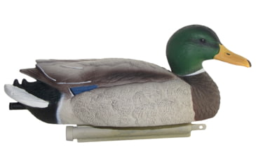 Image of Mayhem Decoys by Heavy Hauler Outdoor Gear Mallard Floater Decoy, Painted Head Drake, 0153MP