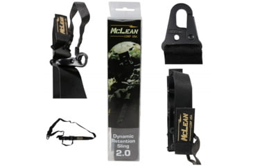 Image of McLean Corp DRS Dynamic Retention Slings, Black, One Size, DRS001