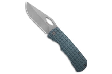 Image of Mcnees McNees Knives Dixon Frame Lock Knife Blue Frag Titanium 3.75" Stonewash, Blue, CPM MagnaCut, adult, BHQ-235961