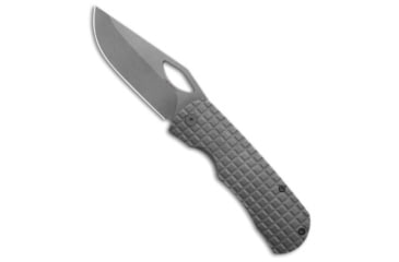 Image of Mcnees McNees Knives Little Dixon Frame Lock Knife Fragged Atomic SW Ti 3.5" SW, Gray, CPM MagnaCut, adult, BHQ-235970