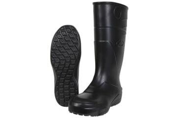 Image of MCR Safety 12in EVA Work Boots, Plain Toes with Treaded Sole, Over the Sock Style, Unlined Interior, Black, 7, EBP107