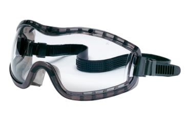 Image of MCR Safety 23 Series Safety Goggles, Anti-Fog Coating, Adjustable Rubber Strap, Clear, One Size, 2310AF