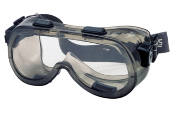 Image of MCR Safety 24 Series Safety Goggles, Anti-Fog Coating, Adjustable Elastic Strap, Clear, One Size, 2410