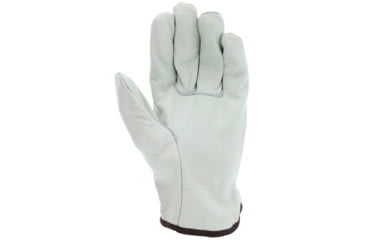 Image of MCR Safety 3201INL Leather Drivers Work Gloves, Select Grade Unlined Grain Cow Leather, Straight Thumb, Beige, Large, 3201INL