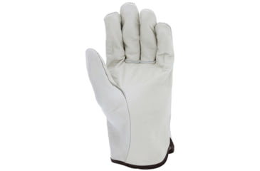 Image of MCR Safety 3201M Leather Drivers Work Gloves, Select Grade Unlined Grain Cow Leather, Straight Thumb, Beige, Medium, 3201M