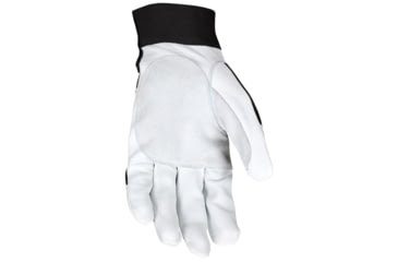 Image of MCR Safety 906DPXL Mechanics Work Gloves, Rugged Grain Goatskin with Cowhide Double Palm, Reinforced Thumb Crotch, Spandex Back, White, X - Large, 906DPXL