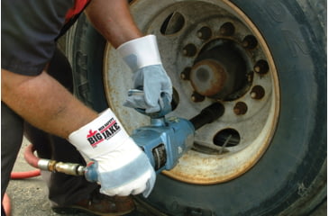 Image of MCR Safety Big Jake Premium A+ Side Leather Palm Work Gloves, Sewn with DuPont Kevlar, 2 3/4in Safety Cuff, Gray, XX - Large, 1700XXL