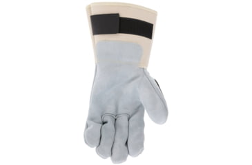 Image of MCR Safety Big Jake Ultimate Protection Premium A+ Side Leather Palm Work Gloves, Gray, Large, 1760L