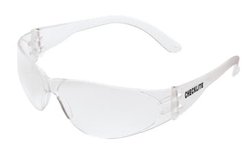 Image of MCR Safety Checklite CL1 Series Safety Glasses, Excellent Orbital Seal and Fit, Clear, One Size, CL110
