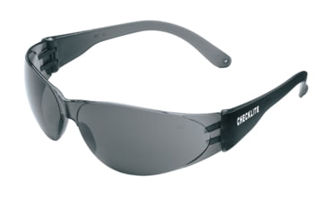 Image of MCR Safety Checklite CL1 Series Safety Glasses, Excellent Orbital Seal and Fit, Gray, One Size, CL112
