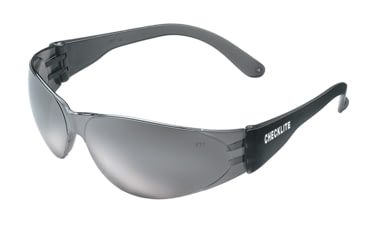 Image of MCR Safety Checklite CL1 Series Safety Glasses, Excellent Orbital Seal and Fit, Silver Mirror, One Size, CL117