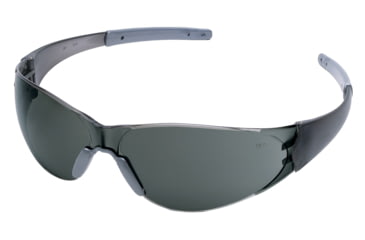 Image of MCR Safety CK2 Series Safety Glasses with Anti-Fog Lens, Non-Slip Temple Sleeves and Soft Nose Piece, Gray, One Size, CK212AF
