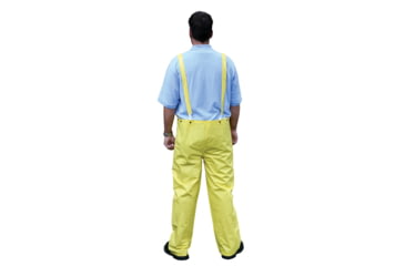 Image of MCR Safety Concord Series Waterproof Rain Pants, .35mm Neoprene/Nylon, Bib Style Pant with Fly Front, Yellow, XL, 800BPXL