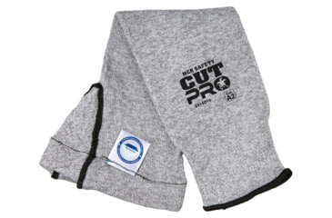 Image of MCR Safety Cut Pro 10 Gauge Dyneema Cut Resistant Sleeves, 14in Length, Upper Arm Gusset, Gray, One Size, 9314D10
