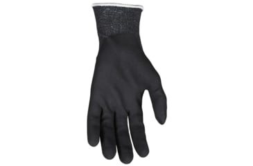 Image of MCR Safety Cut Pro 18 Gauge ARX Aramid Shell Cut, Abrasion and Puncture Resistant Work Gloves, Nitrile Foam Coated Palm and Fingertips, Black, X - Small, 9818NFXS