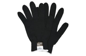Image of MCR Safety Cut Pro 7 Gauge DuPont Kevlar Shell Cut Resistant Work Gloves, Regular Weight, Black, Small, 9370BKS