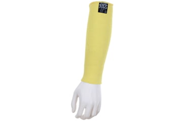 Image of MCR Safety Cut Pro Double Ply DuPont Kevlar Competitive Value Cut Resistant Sleeves, 12in x 2 1/4in, Yellow, One Size, 9372E