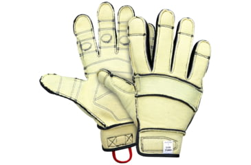 Image of MCR Safety Cut Pro Mechanics Glove, Synthetic Leather Palm, Adjustable Hook and Loop Wrist Closure, Cut Resistant, Black, Medium, 917M