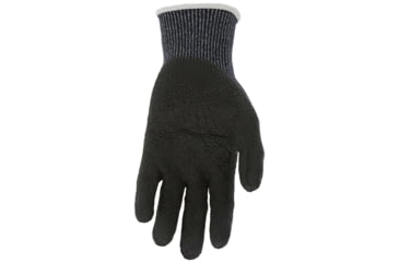 Image of MCR Safety Cut Pro Ninja Wave Cut Resistant Work Gloves, 13 Gauge Dyneema Diamond Technology, Nitrile Wave Coated Palm and Fingertips, Black/Salt and Pepper, XX - Large, N96780XXL