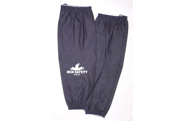 Image of MCR Safety Denim Sleeve, 18in, Elastic Wrist and Upper Arm for Fit, Blue, One Size, 39818