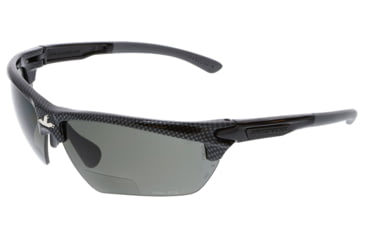 Image of MCR Safety Dominator DM3 Series Polarized Biofocal Readers 2.5 Diopter MAX36 Lenses Anti-Fog/Anti Scratch Safety Glasses, Gray, One Size, DM3H25GZDC