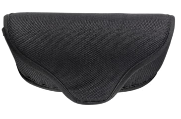 Image of MCR Safety Eyewear Safety Glasses Case, Hook and Loop Closure, Black, One Size, 204