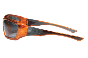 Image of MCR Safety FF132 ForceFlex FF1 Series Safety Glasses, Lenses Molded Into Flexible TPU Frame, Gray, One Size, FF132