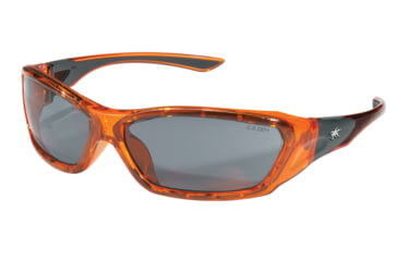 Image of MCR Safety FF132 ForceFlex FF1 Series Safety Glasses, Lenses Molded Into Flexible TPU Frame, Gray, One Size, FF132