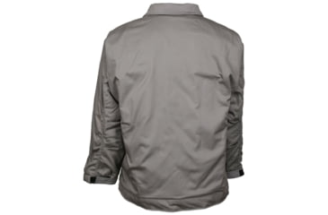 Image of MCR Safety Flame Resistant Insulated Chore Coat, Modacrylic Quilted Lining, 100% Cotton Outer, Gray, XL, CHC1GXL