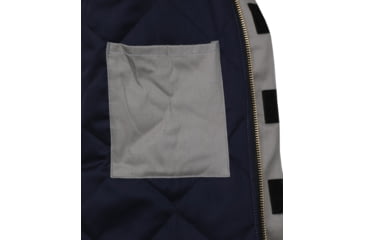 Image of MCR Safety Flame Resistant Insulated Chore Coat, Modacrylic Quilted Lining, 100% Cotton Outer, Gray, XL, CHC1GXL