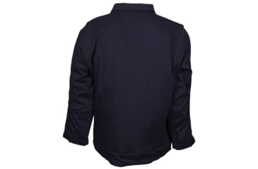 Image of MCR Safety CHC1NL Flame Resistant Insulated Chore Coat, Modacrylic Quilted Lining, 100% Cotton Outer, Navy Blue, L, CHC1NL