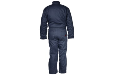 Image of MCR Safety Flame Resistant Insulated Deluxe Coverall, Modacrylic Quilted Lining, 88% Cotton 12% Nylon, Navy, XL, DC3NXLT
