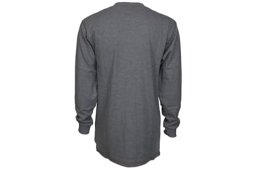 Image of MCR Safety Flame Resistant Work Lightweight Long Sleeve T-Shirt, Comfortable 100% FR Cotton, Gray, M, LST1GM