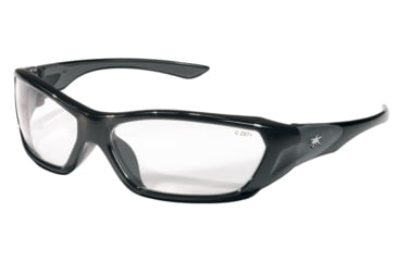 Image of MCR Safety ForceFlex FF1 Series Safety Glasses, Lenses Molded Into Flexible TPU Frame, Clear, One Size, FF120