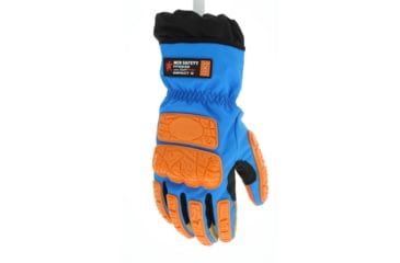 Image of MCR Safety ForceFlex Insulated Mechanics Cut Resistant Work Gloves, D3O Back of Hand and Padded Palm, MaxGrid Reinforced Palm, Hipora Waterproof Bladder, Tan, XX - Large, FF2932XXL