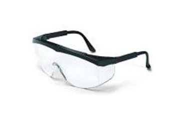 Image of MCR Safety Glasses Unctd Blk Frame PK12 SS010