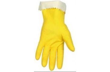 Image of MCR Safety Gloves Latex Flocked Xl PK12 5250XL