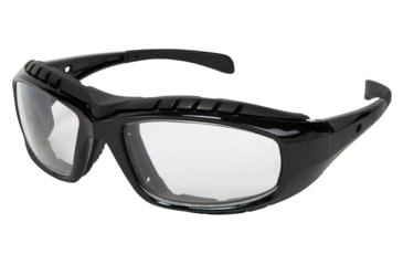 Image of MCR Safety HDX1 Series Safety Glasses, UV-AF Anti-Fog Coating, Removable Elastic Strap, Clear, One Size, HDX110AF