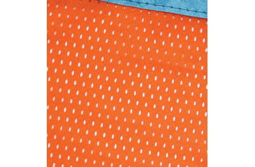 Image of MCR Safety Hi Vis Reflective Safety Vest, ANSI Type R Class 2, Mesh Back with Solid Front, Zipper Front, 2in Silver Stripes, Fluorescent Orange, L, CL2OCL